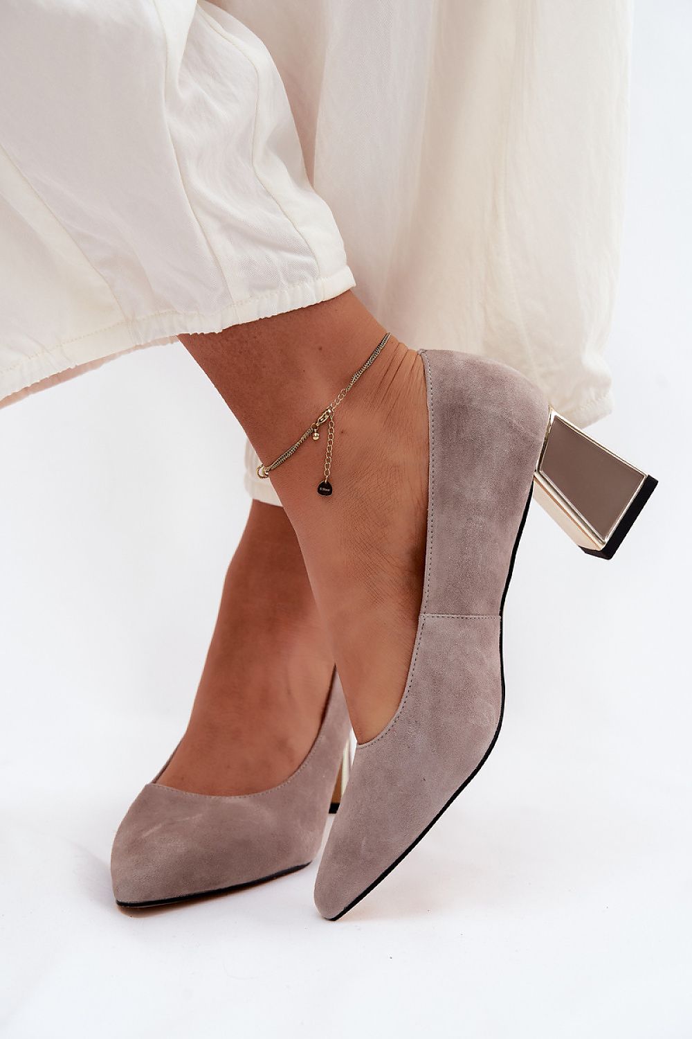  Batai blokiniu kulnu model 227169 Step in style 