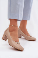  Batai blokiniu kulnu model 227173 Step in style 