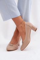  Batai blokiniu kulnu model 227173 Step in style 