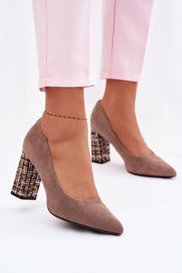  Batai blokiniu kulnu model 227174 Step in style 