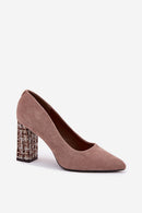  Batai blokiniu kulnu model 227174 Step in style 