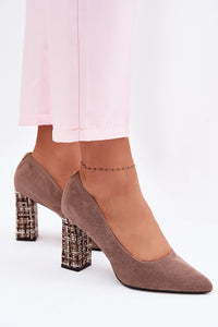  Batai blokiniu kulnu model 227174 Step in style 