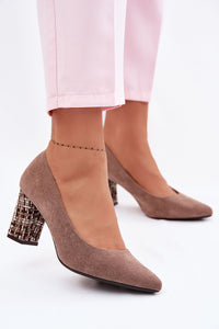  Batai blokiniu kulnu model 227175 Step in style 