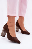  Batai blokiniu kulnu model 227177 Step in style 
