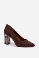  Batai blokiniu kulnu model 227177 Step in style 