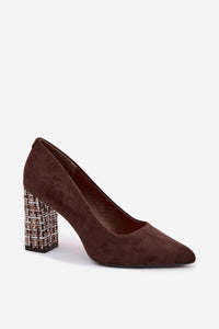  Batai blokiniu kulnu model 227177 Step in style 