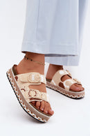  platformos šlepetės model 227935 Step in style 