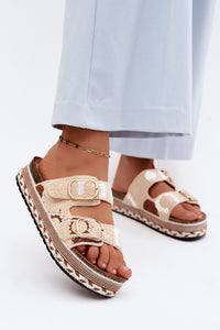  platformos šlepetės model 227935 Step in style 