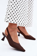  Sandalai su kulnu model 229276 Step in style 