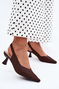  Sandalai su kulnu model 229276 Step in style 