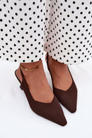  Sandalai su kulnu model 229276 Step in style 