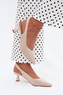  Sandalai su kulnu model 229277 Step in style 