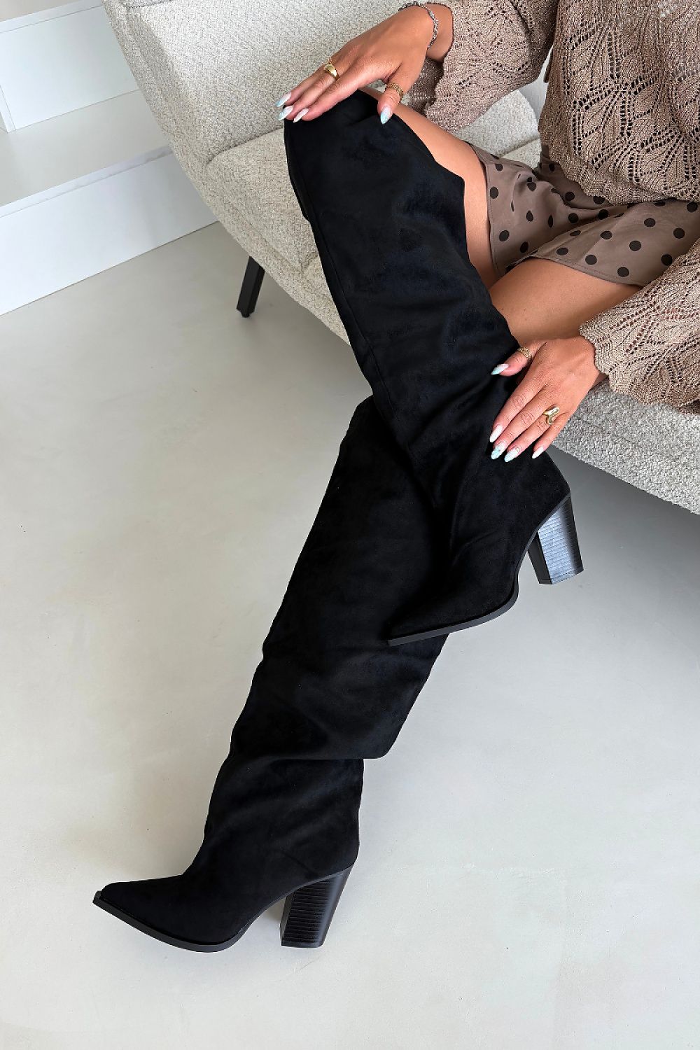  Batai su kulnu model 230948 Step in style 
