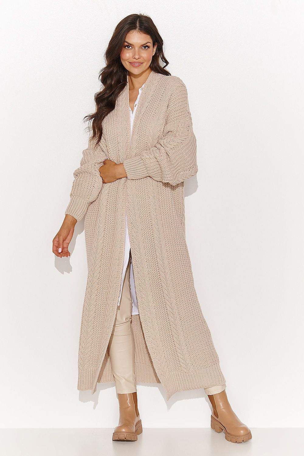 Long women's cardigan “Numinou”