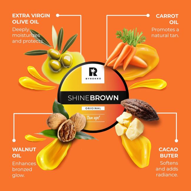 BYROKKO Shine Brown Original Tanning Cream